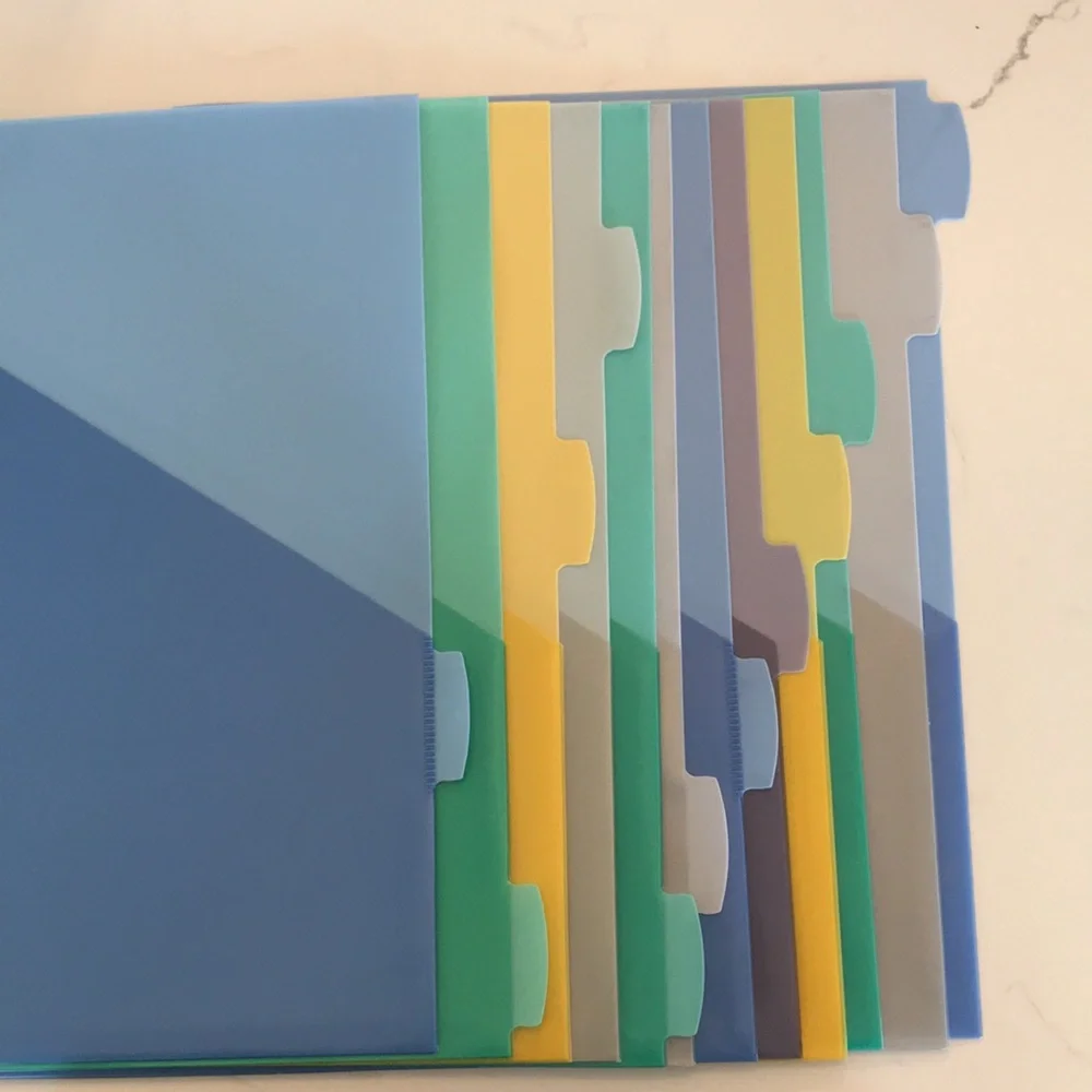 Plastic Dividers with Pockets & Tabs